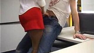 hot sex in the office porn video